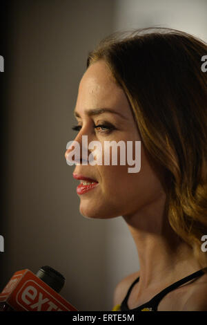 IWC Schaffhausen feiert "Zeitlose Portofino" Gala-Veranstaltung während der Art Basel Miami Beach Featuring: Emily Blunt wo: Miami Beach, Florida, USA bei: Kredit-3. Dezember 2014: Johnny Louis/WENN.com Stockfoto