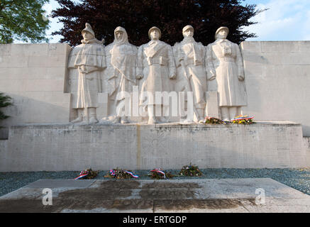 Verdun Denkmal für die gefallenen, Mahnmal zum Gedenken an die Schlacht um Verdun im ersten Weltkrieg Stockfoto