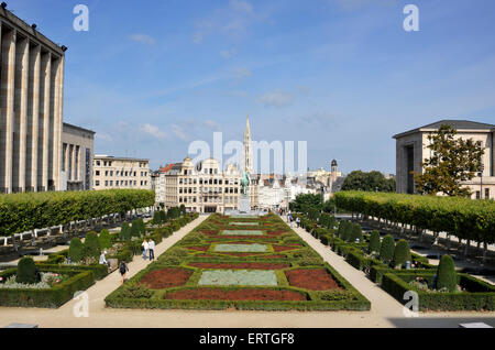 Belgien, Brüssel, Mont des Arts Stockfoto