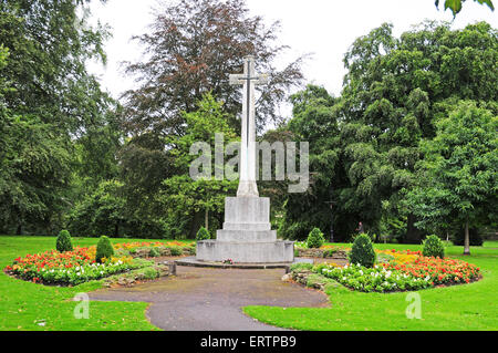 Das Kriegerdenkmal in Hexham, Northumberland. Stockfoto