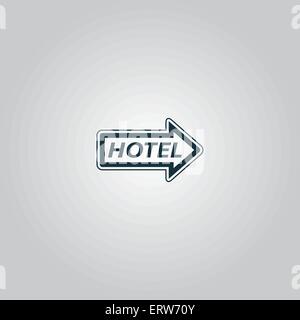 Motel-Schild-Vektor Stock Vektor