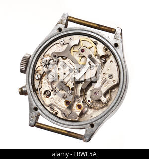 Jahrgang 1940 Schweizer Chronograph Armbanduhr von Pierce. Stockfoto