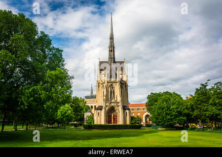 Heinz Gedenkkapelle, an Universität von Pittsburgh, Pittsburgh, Pennsylvania. Stockfoto