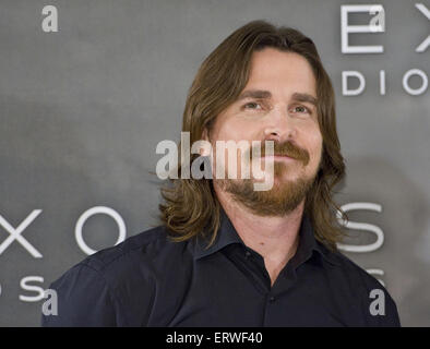 "Exodus: Götter und Könige Photocall in Hotel Villa Magna Madrid mit: Christian Bale wo: Madrid, Spanien bei: Kredit-4. Dezember 2014: Oscar Gonzalez/WENN.com Stockfoto