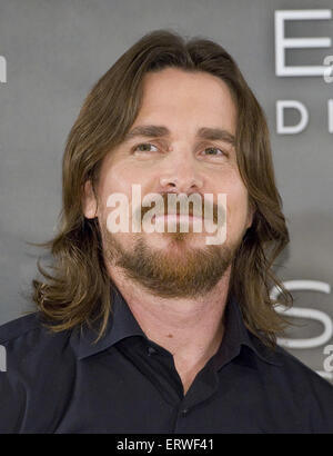 "Exodus: Götter und Könige Photocall in Hotel Villa Magna Madrid mit: Christian Bale wo: Madrid, Spanien bei: Kredit-4. Dezember 2014: Oscar Gonzalez/WENN.com Stockfoto