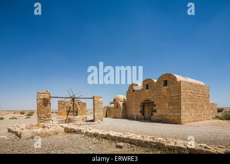 El Quseir Amra oder Qusayr Amra, Jordanien Stockfoto