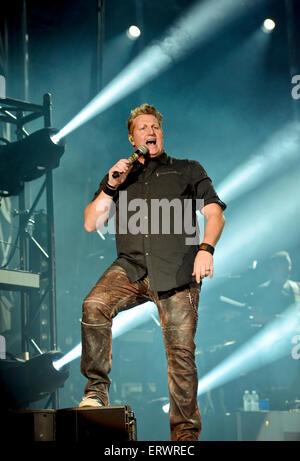 Rascal Flatts beim Carolina Country Music Festival in Myrtle Beach, South Carolina Stockfoto