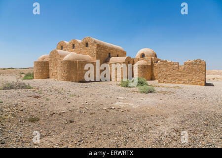 El Quseir Amra oder Qusayr Amra, Jordanien Stockfoto