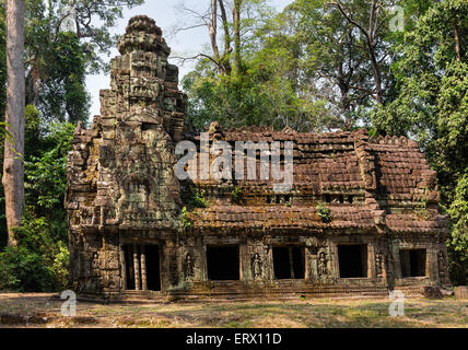 Dharmasala, House of Fire, Preah Khan Tempel, Angkor, Siem Reap, Kambodscha Stockfoto