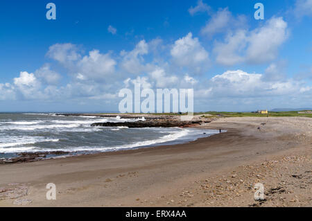 Pink Bay, Porthcawl, Süd-Wales, UK. Stockfoto