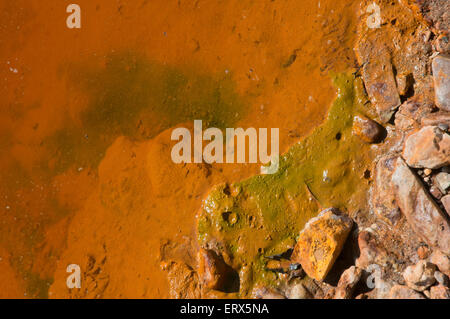 Rio Tinto-Algen, Villarrasa, Huelva Provinz, Region von Andalusien, Spanien, Europa Stockfoto