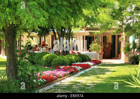 Ristorante Villa 600, Insel Torcello Stockfoto