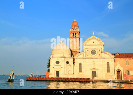 Chiesa di San Michele in Isola, Kirche San Michele Friedhof Insel, Emiliana Kapelle (links), Venedig Stockfoto