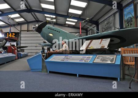 Tangmere Military Aviation Museum in Sussex, UK ist eine faszinierende und umfassende Museum enthält viele Unikate. Stockfoto