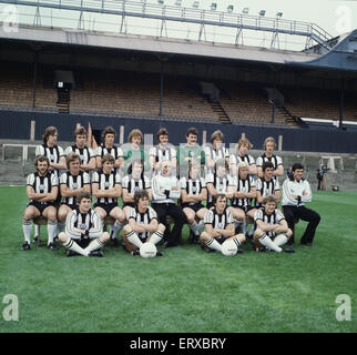 Newcastle United Football Club posieren für ein Foto der Mannschaft vor der Saison 1978-1979. August 1978. Stockfoto