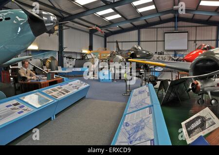 Tangmere Military Aviation Museum in Sussex, UK ist eine faszinierende und umfassende Museum enthält viele Unikate. Stockfoto