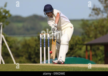 Chipping Sodbury Kricket-Verein Stockfoto