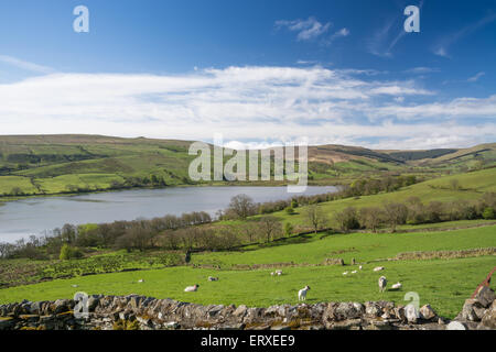 Semer See Wasser in Raydale in Yorkshire Dales Stockfoto