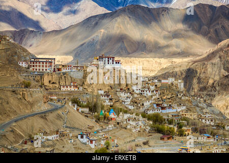 Gästehaus Kloster in Ladakh Indien Stockfoto