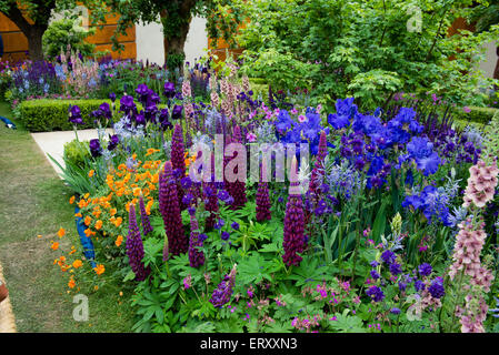 Morgan Stanley gesunde Städte Garten, Gold-Medaillengewinner, RHS Chelsea Flower Show 2015 Stockfoto