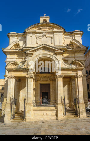 St. Katharina von Italien Kirche in Valetta, Malta. Stockfoto