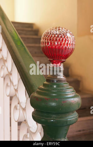 Elk224-1345v Kuba, Havanna Vieja, Casa de Mexico Benito Juarez, architektonische Details Stockfoto