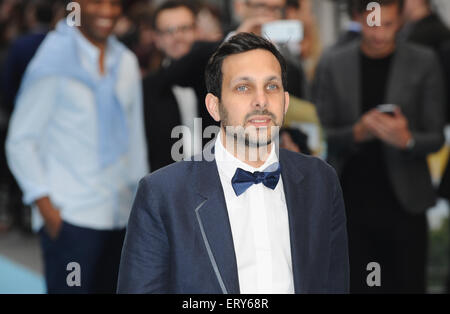 London, UK. 9. Juni 2015. Dynamo geht die Europäische Premiere von "Entourage" VUE Leciester Square. Bildnachweis: Ferdaus Shamim/ZUMA Draht/Alamy Live-Nachrichten Stockfoto