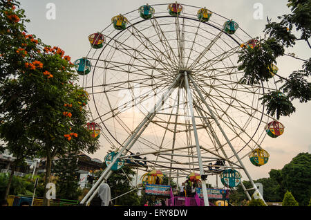 Riesenrad park Stockfoto