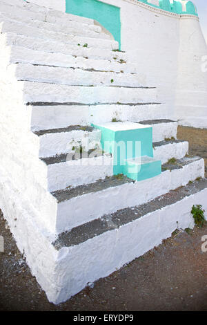 Eidgah Moschee Masjid Treppen; Junnar; Pune; Maharashtra; Indien, Asien Stockfoto