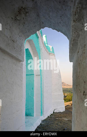 Eidgah Moschee Masjid Bogen; Junnar; Pune; Maharashtra; Indien, Asien Stockfoto