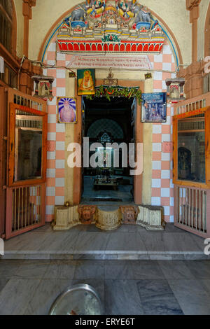 Shree Jasunath Shiva Tempel von Sir Jasvant Sihji Bhavsinhji gebaut; Bhavnagar; Gujarat; Indien, asien Stockfoto