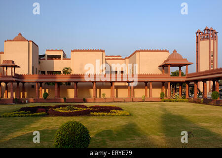 BAPS, Shri Swaminarayan Mandir Aksharvadi; Hindu-Tempelkomplex, Bhavnagar-Bezirk; Gujarat; Indien, Asien Stockfoto
