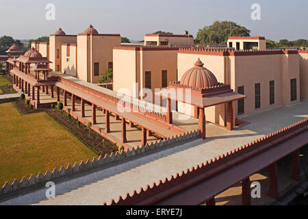 BAPS, Shri Swaminarayan Mandir Aksharvadi; Hindu-Tempelkomplex, Bhavnagar-Bezirk; Gujarat; Indien, Asien Stockfoto