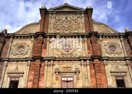 Basilica von Bom Jesus im siebzehnten Jahrhundert; Old Goa; Indien Stockfoto