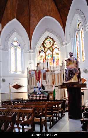 Santhome Kathedrale; Madras Chennai; Tamil Nadu; Indien Stockfoto