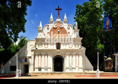 Luz Kirche unserer lieben Frau des Lichts; Madras Chennai; Tamil Nadu; Indien Stockfoto
