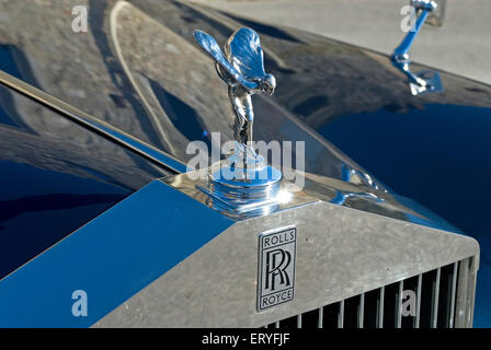 Spirit of Ecstasy, der Kühlerfigur, Rolls-Royce Silver Cloud III, Baujahr 1964 Stockfoto