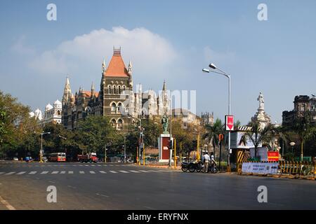 Aad 170501 - Flora Brunnen jetzt Hutatma Chowk und Orientalische Versicherung Bombay Mumbai Maharashtra Indien Stockfoto