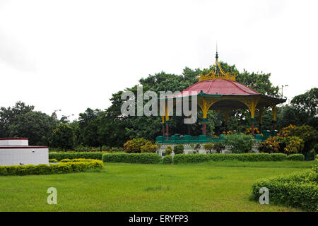 Aad 170505 - Eden Gardens Musikpavillon Pavillon, Kalkutta, Kolkata, West Bengal, Indien Stockfoto
