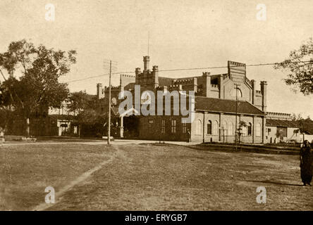 IDF Hall und Warwick Mayors Electric Theatre; alte vintage antiken 1900s Foto, Bangalore; Bengaluru, Karnataka; Indien, Asien Stockfoto