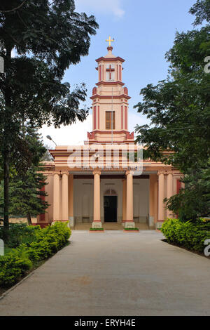 Kirche der Heiligen Dreifaltigkeit Bangalore Bengaluru Karnataka, Indien Stockfoto