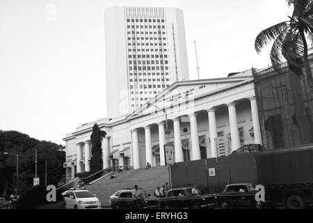 Rathaus asiatische Gesellschaft zentrale Staatsbibliothek; Bombay Mumbai; Maharashtra; Indien Stockfoto