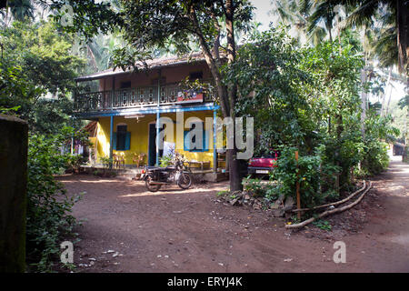 Landhaus Alibag Raigad Maharashtra Indien Asien Stockfoto