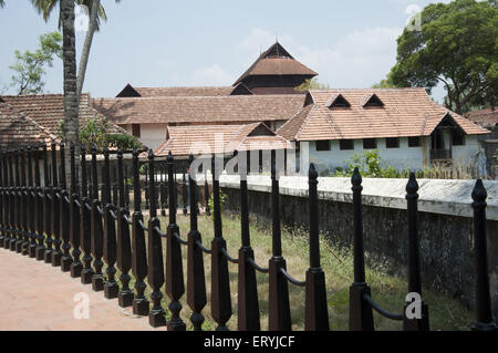 Padmanabhapuram Palace Kerala Indien Stockfoto