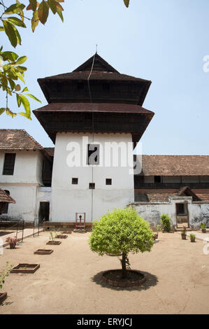 Padmanabhapuram Palace Kerala Indien Stockfoto