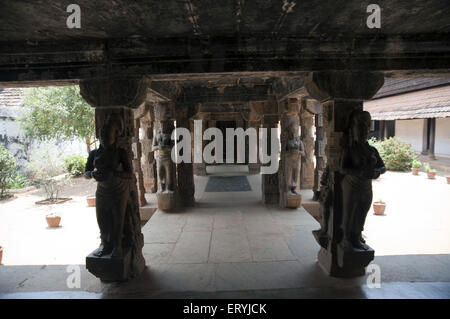 Padmanabhapuram Palace Kerala Indien Stockfoto