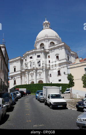 Panteao Nacional de Santa Engracia in Lissabon Stockfoto