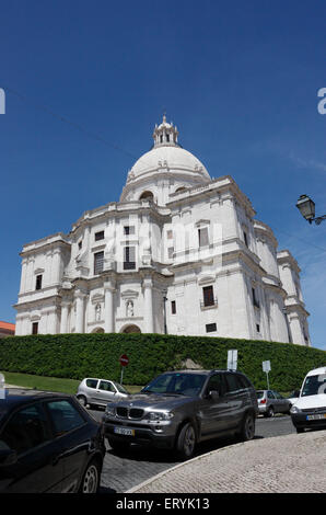 Panteao Nacional de Santa Engracia in Lissabon Stockfoto