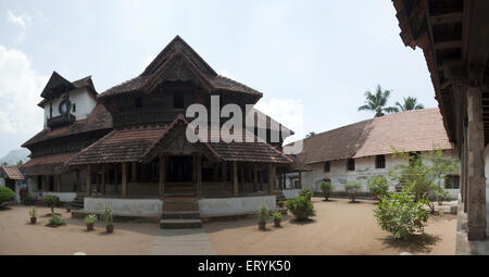 Padmanabhapuram Palace in Trivandrum in Kerala Indien Stockfoto