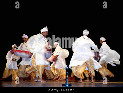 Gayan Bayan singen und spielen Musikinstrumente Kultur von Assam; Indien nicht Herr Stockfoto